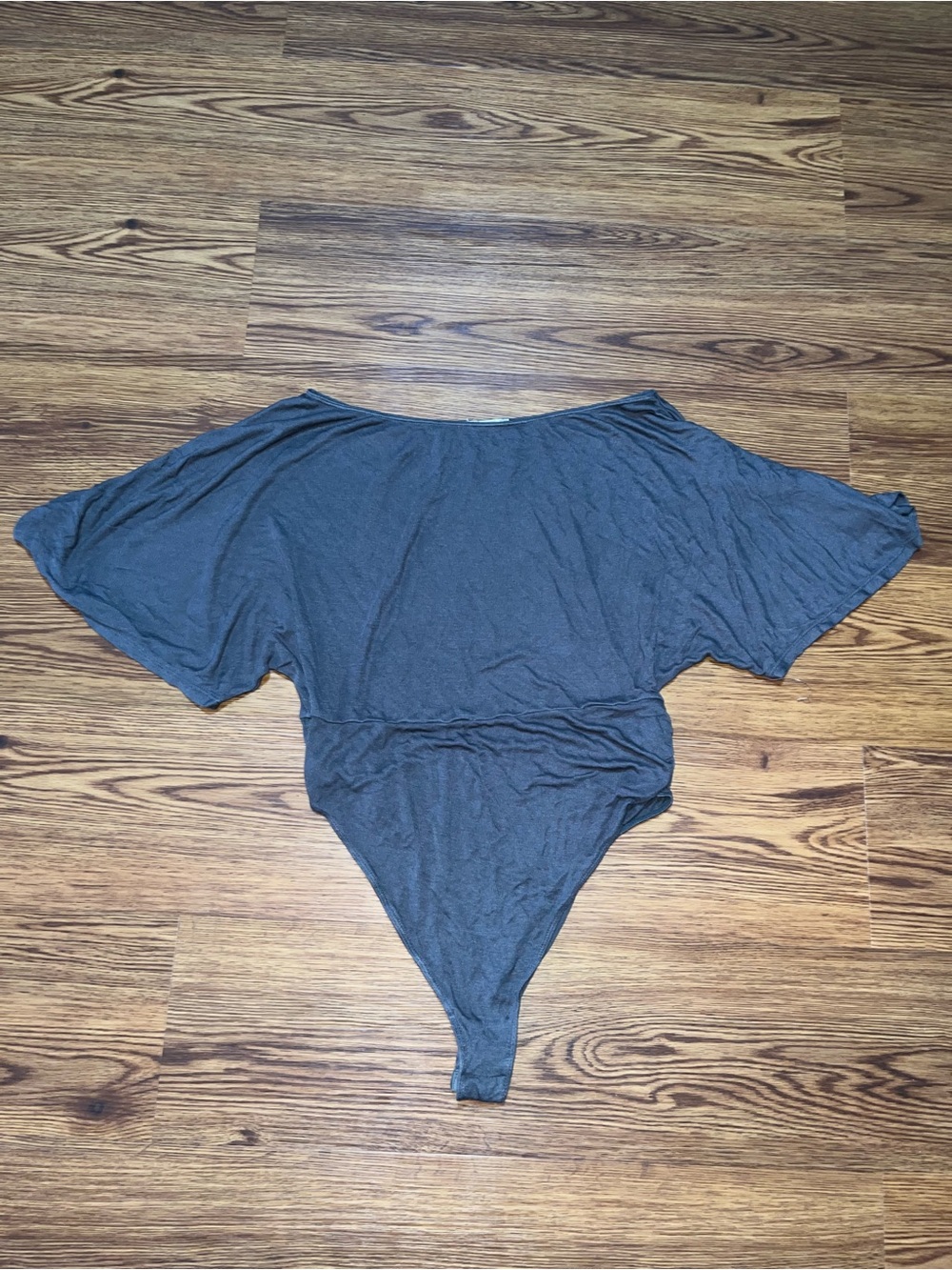 NWOT Free people gray body suit